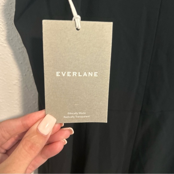 Everlane Womens The Japanese GoWeave Slip Jumpsuit Black Size 0 - Picture 7 of 7